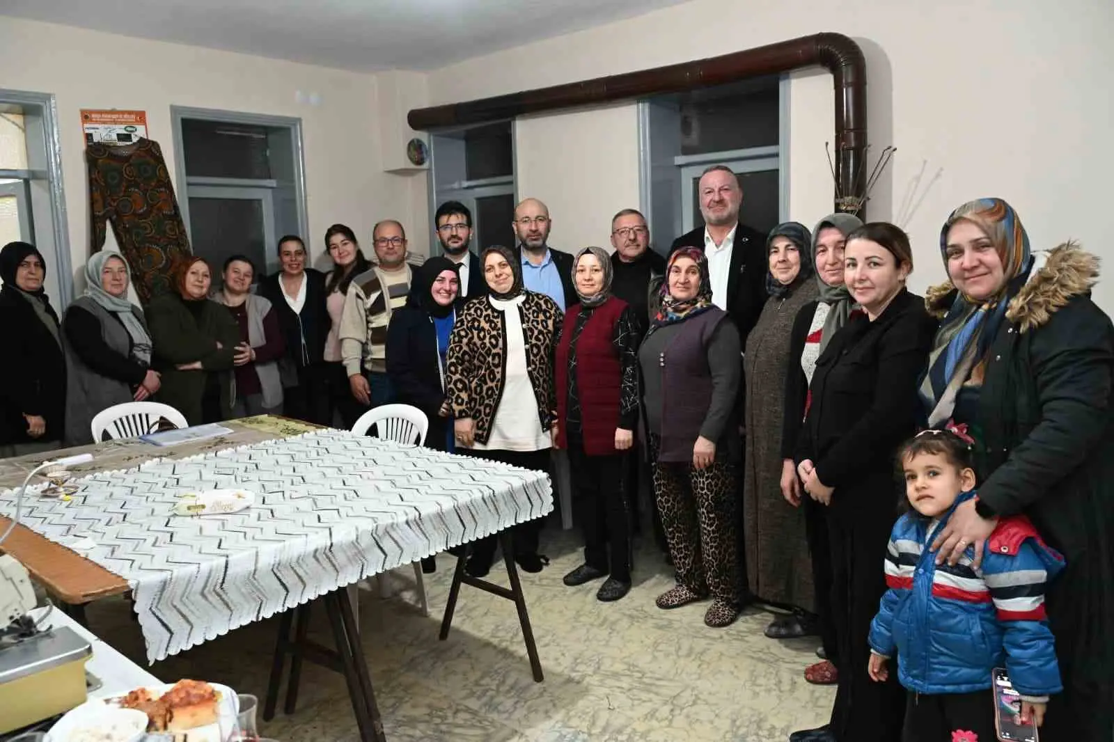 Kadınların mesleki gelişimini ve üretime katılımını desteklemek amacıyla hayata geçirilen