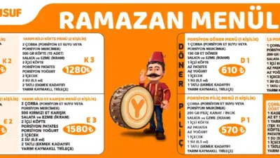 Türkiye’nin en yaygın restoran zincirlerinden Köfteci Yusuf, Ramazan ayına özel