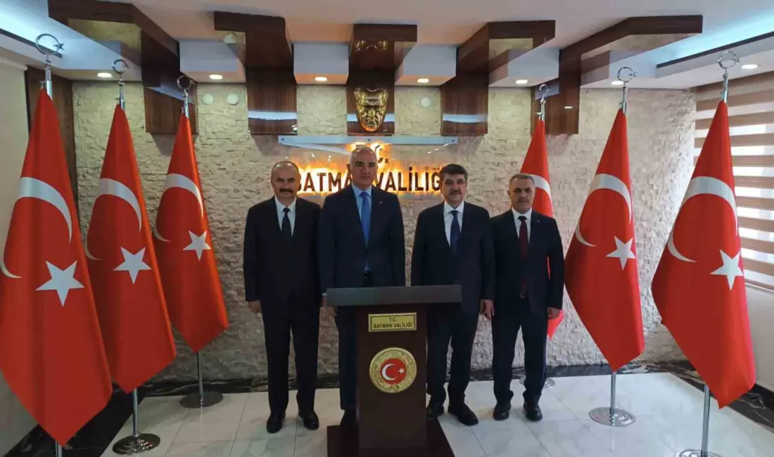 Kültür ve Turizm Bakanı Mehmet Nuri Ersoy, çeşitli temaslarda bulunmak