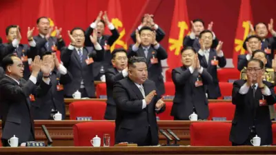 Kuzey Kore lideri Kim Jong-Un, iktidardaki Kore İşçi Partisi’nin (WPK)