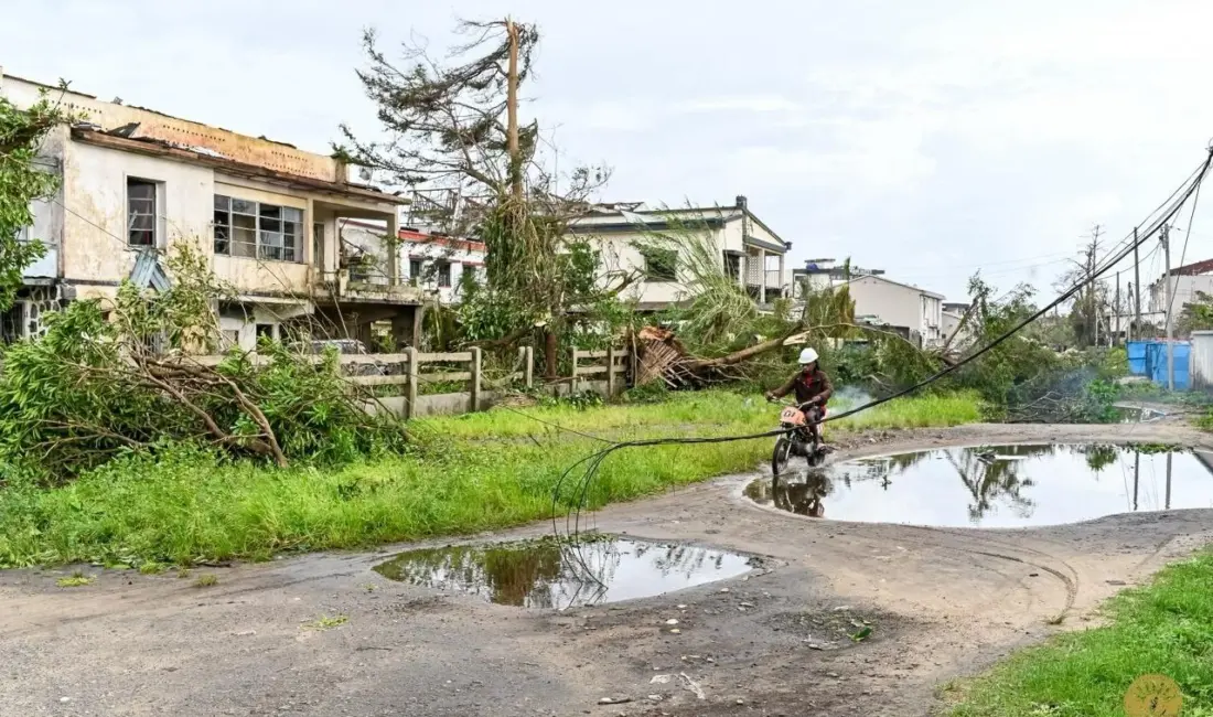 Hint Okyanusu’ndaki Madagaskar adasını vuran Gezani tropikal siklonunu nedeniyle en