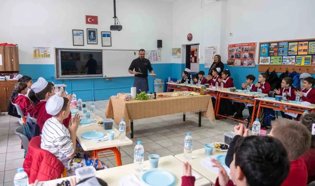 Marmarabirlik, sağlıklı nesiller yetiştirme vizyonu doğrultusunda hayata geçirdiği ’Minik Şeflerle