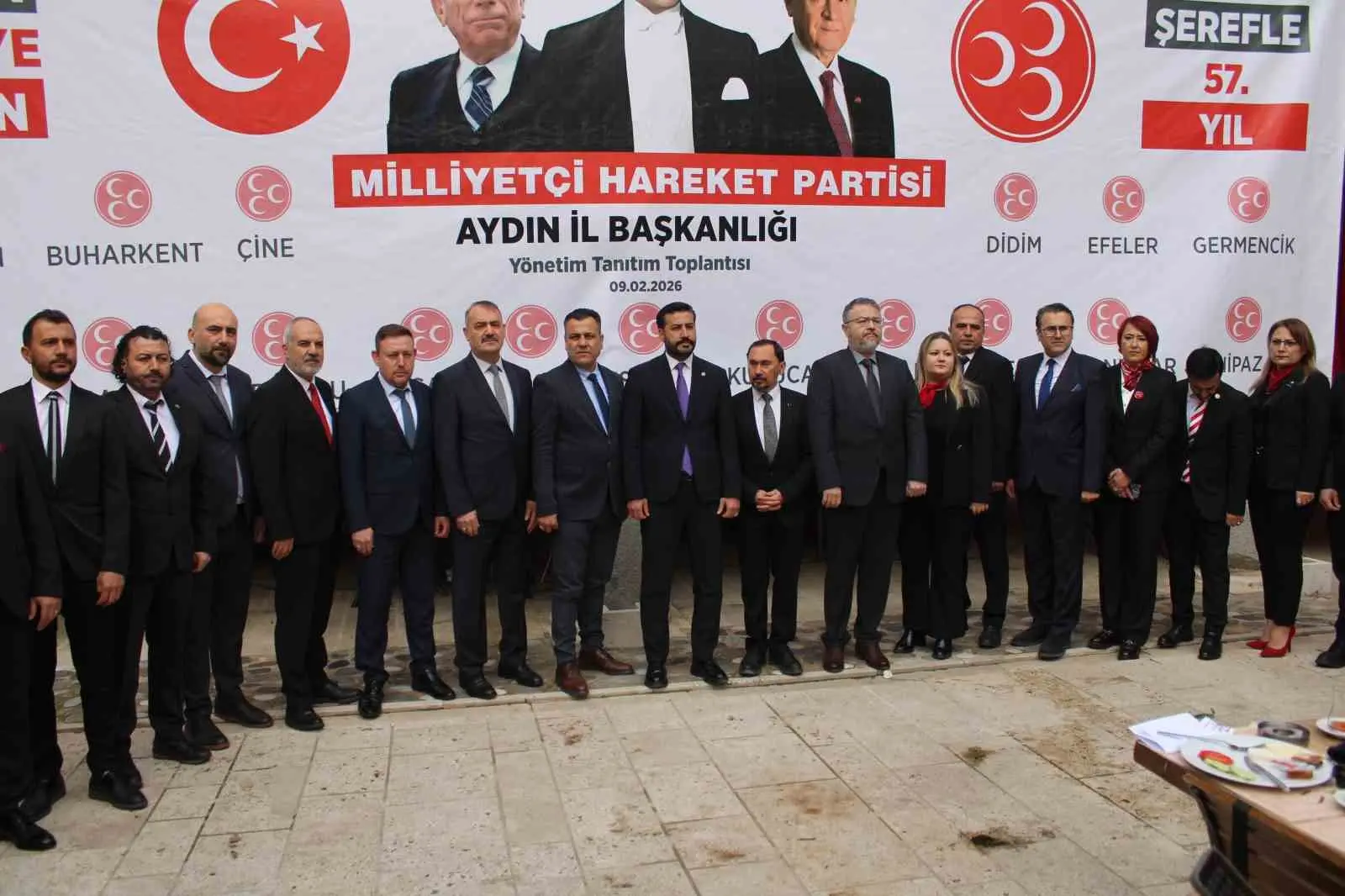 Milliyetçi Hareket Partisi (MHP) Aydın İl Başkanlığı’na getirilen Osman Gazi