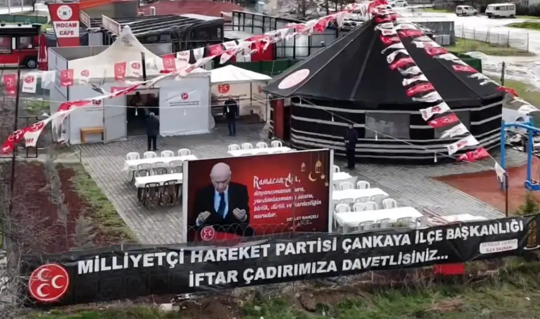 Milliyetçi Hareket Partisi (MHP) Çankaya İlçe Başkanlığı 8 yıldır aralıksız