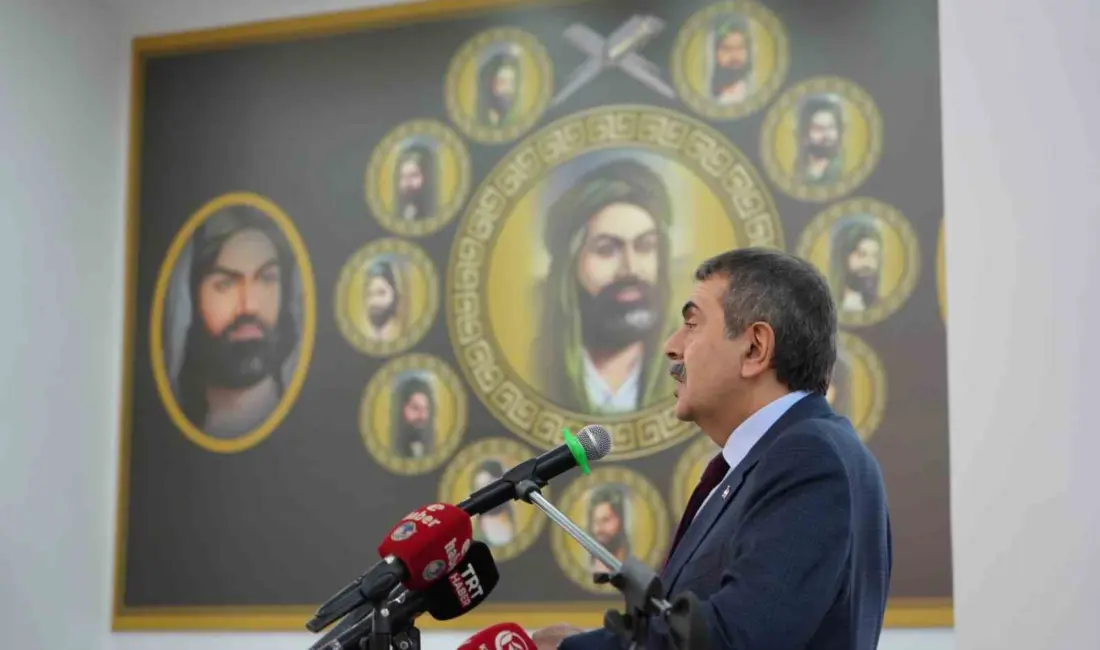 Milli Eğitim Bakanı Prof. Dr. Yusuf Tekin, Erzurum programı kapsamında