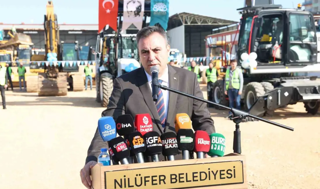 Altyapı ve ulaşım hizmetlerini hızlandırmayı hedefleyen Nilüfer Belediyesi, 4 iş