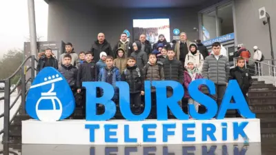 Osmangazi Belediyesi, hayatında hiç Uludağ’a çıkmamış çocukları mahallelerinden alarak beyaz