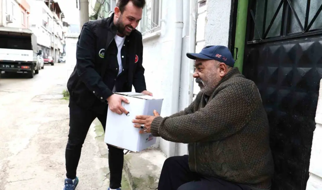 Osmangazi Belediyesi, Ramazan ayına sayılı günler kala ihtiyaç sahibi vatandaşlara