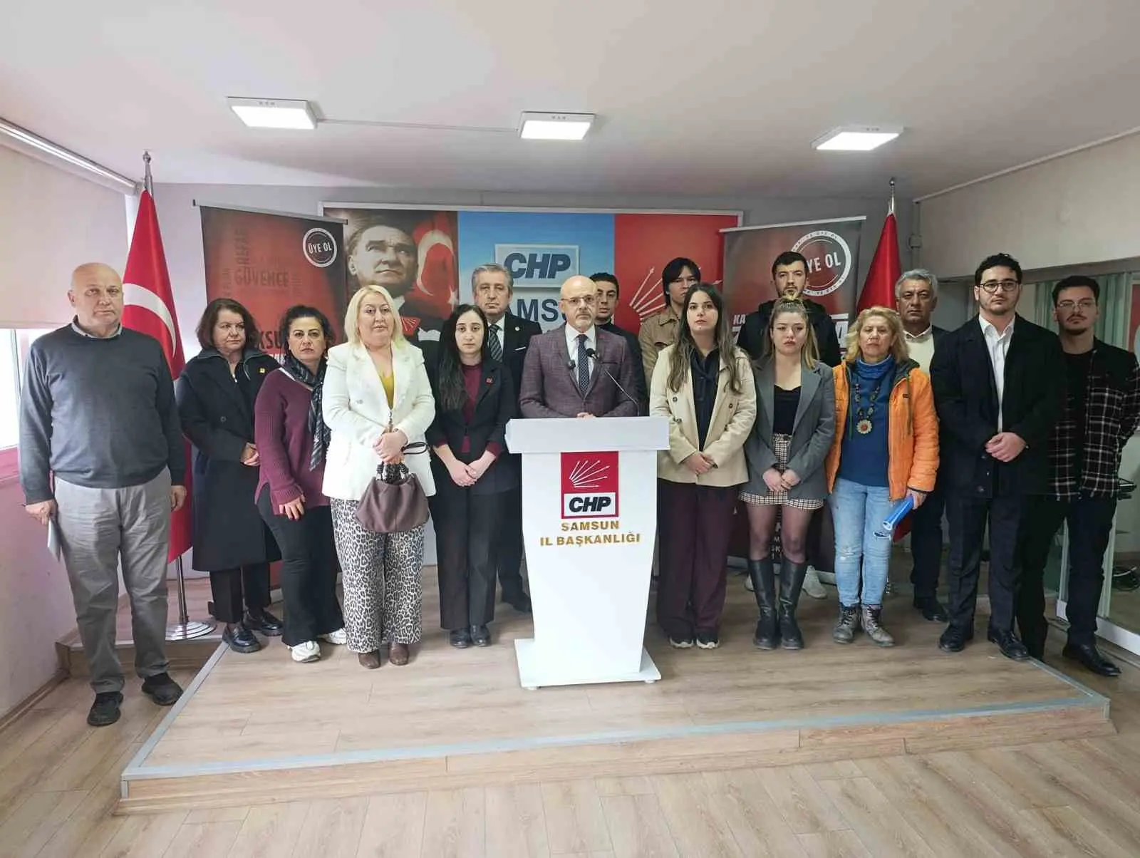 CHP Samsun İl Başkanı Mehmet Özdağ, Türkiye İstatistik Kurumu’nun(TÜİK) “2025