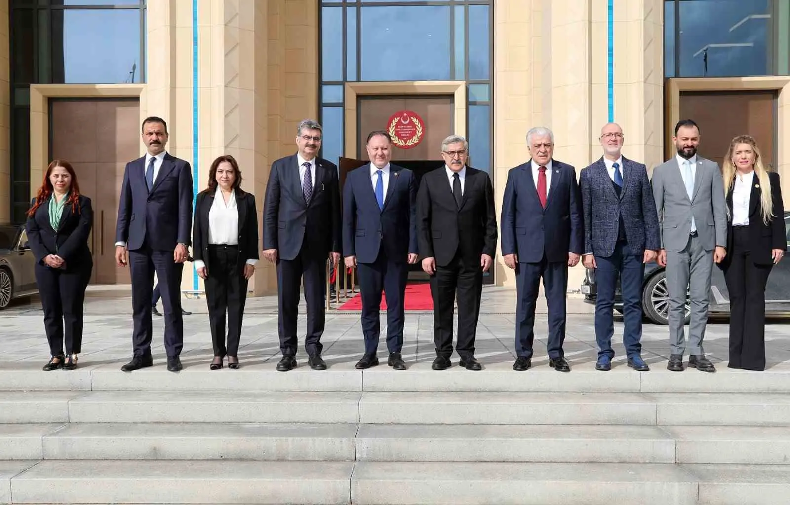 KKTC Cumhuriyet Meclisi Başkanı Ziya Öztürkler, başkent Lefkoşa’da AK Parti