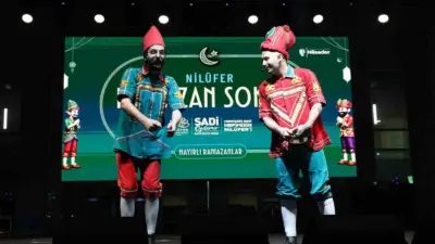 Nilüfer Belediyesi tarafından geleneksel hale getirilen Nilüfer Ramazan Sokağı açıldı.