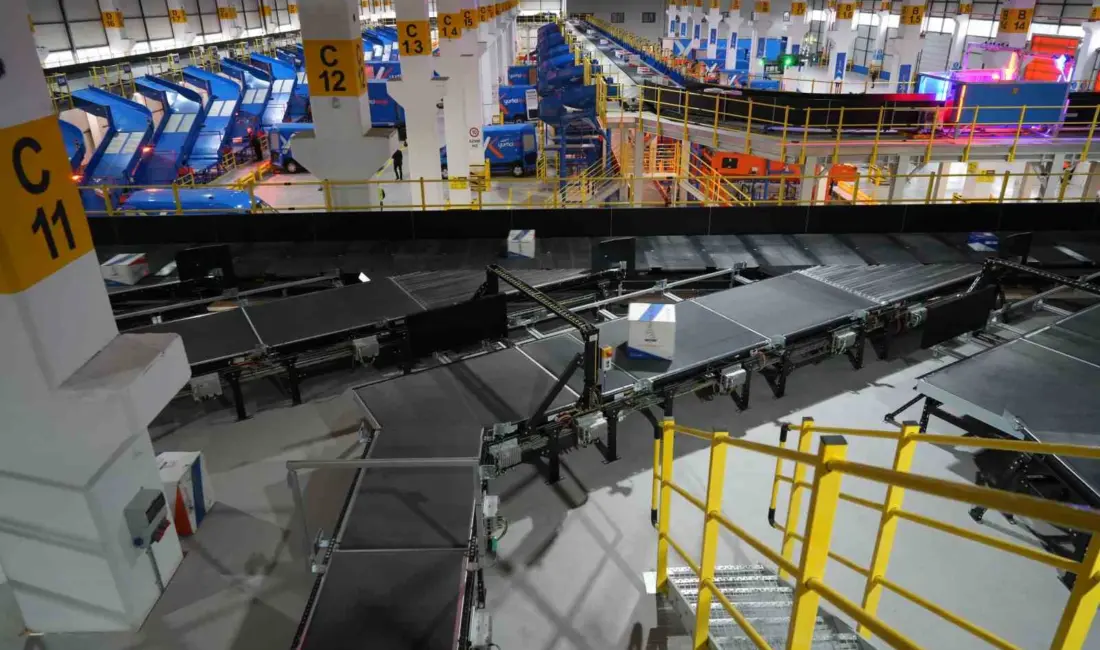 Yurtiçi Kargo, otomasyonlu transfer merkeziyle Bursa’da 25 bin kargoyu 1