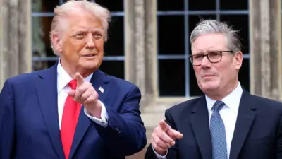 İngiltere Başbakanı Keir Starmer ve ABD Başkanı Donald Trump gerçekleştirdiği