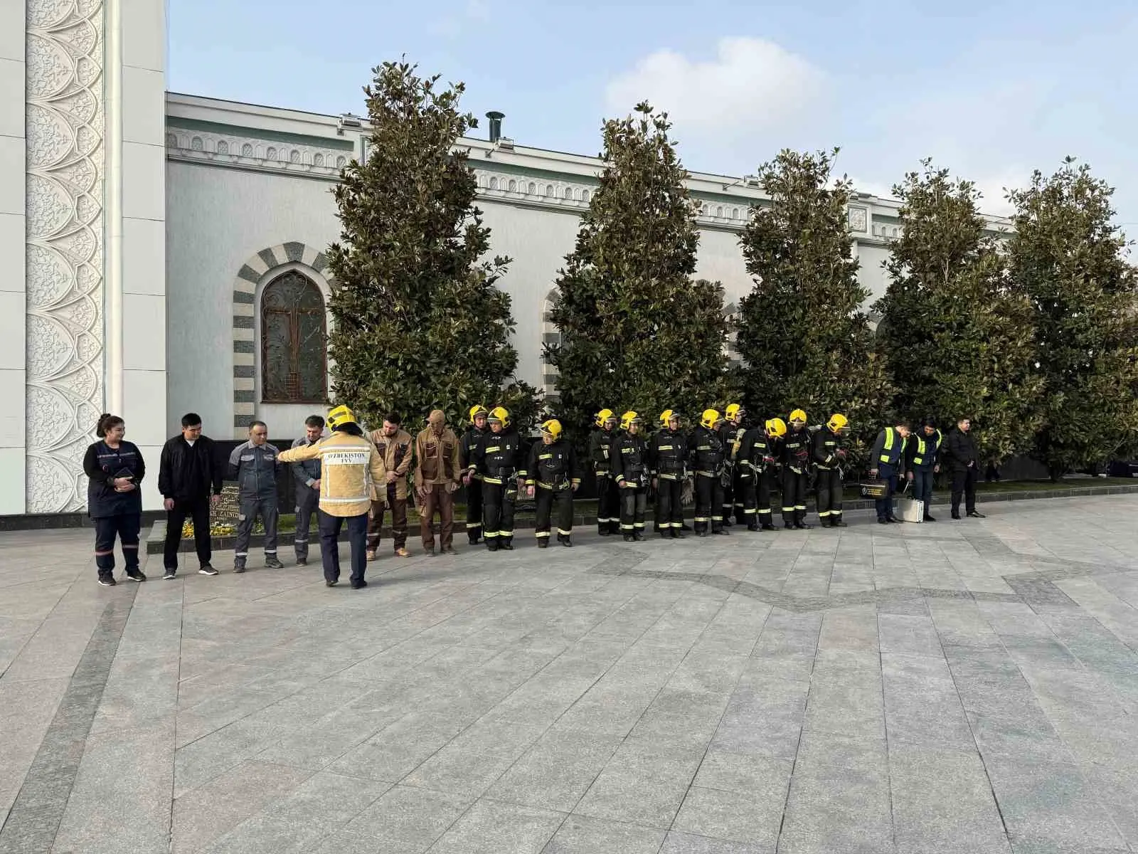 Özbekistan’ın başkenti Taşkent’te Ramazan ayı öncesinde yapılan hazırlıklar kapsamında şehir
