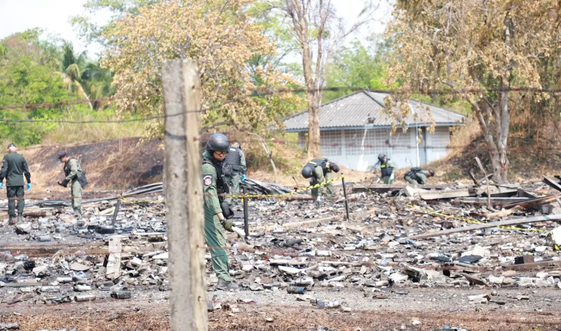 Tayland’ın kuzeydoğusunda Kamboçya sınırına yaklaşık 50 kilometre mesafedeki Surin eyaletinde