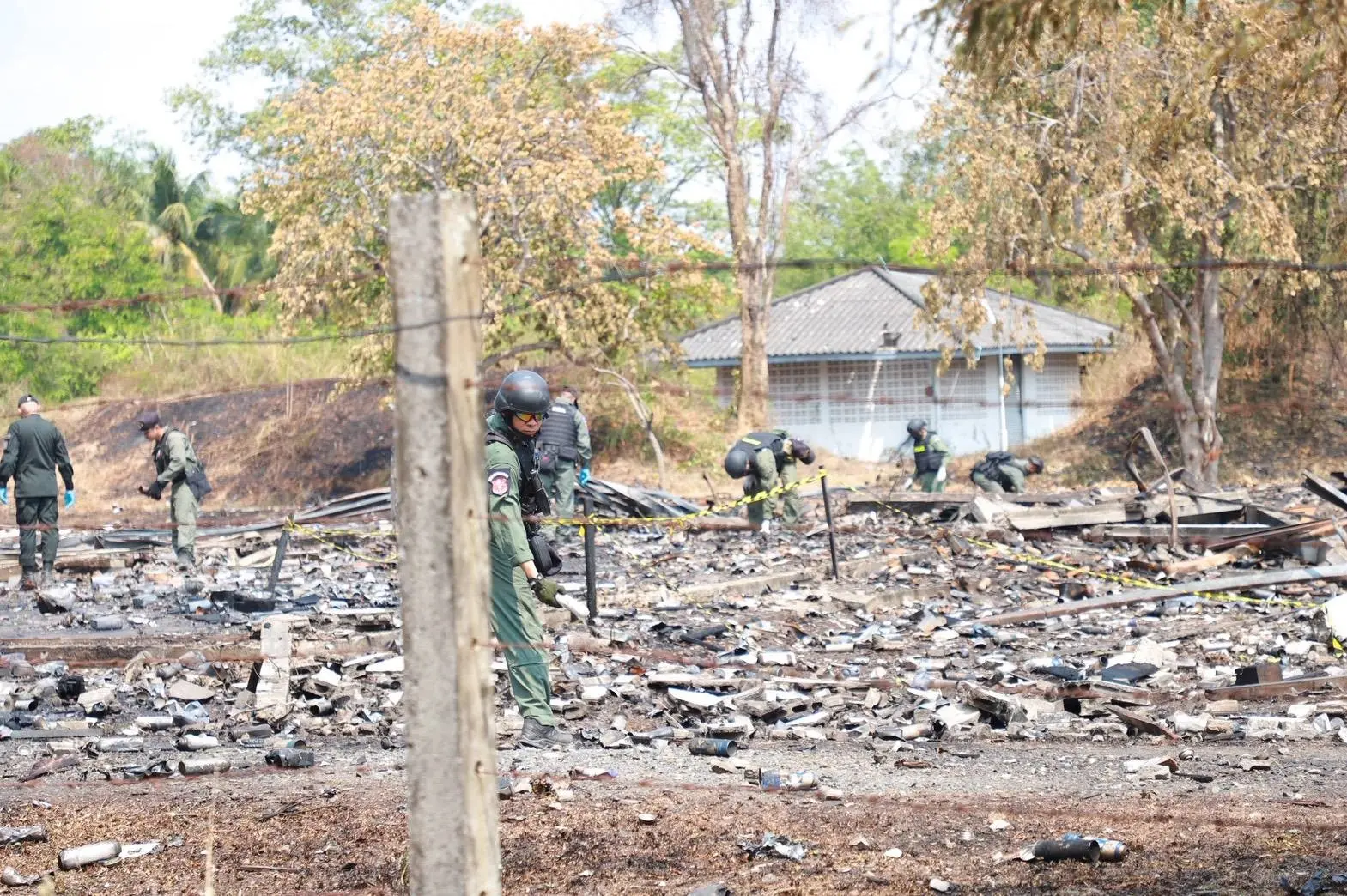 Tayland’ın kuzeydoğusunda Kamboçya sınırına yaklaşık 50 kilometre mesafedeki Surin eyaletinde