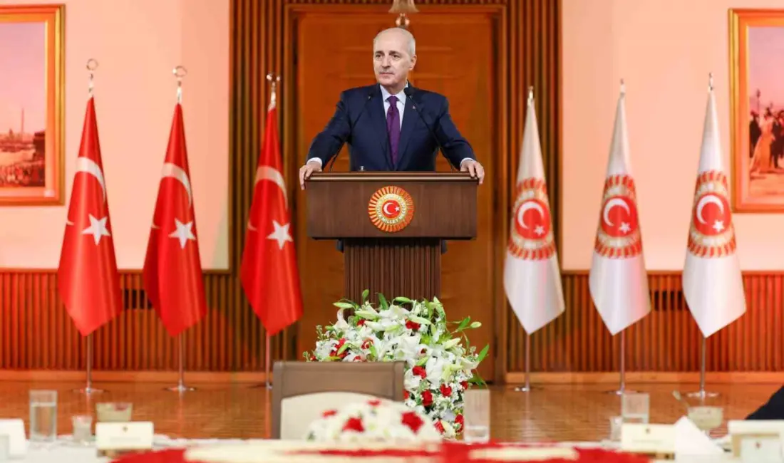 TBMM Başkanı Numan Kurtulmuş, “Türkiye, Cumhuriyet’in ilk asrının neredeyse 50
