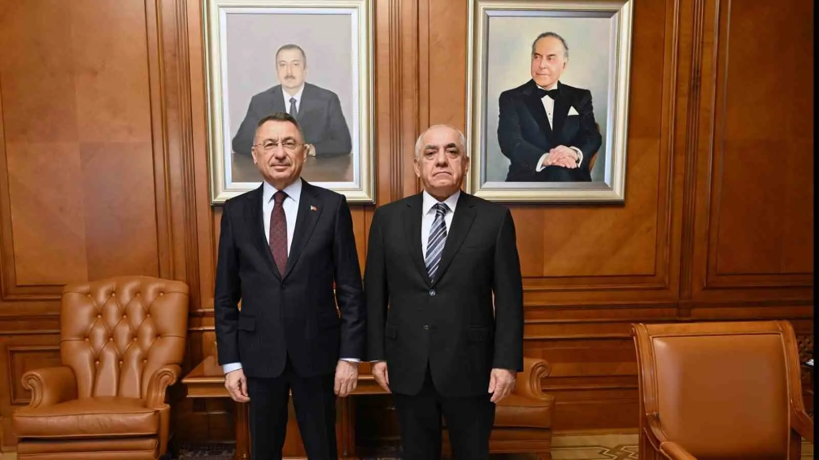 TBMM Dışişleri Komisyonu Başkanı Fuat Oktay, Azerbaycan Başbakanı Ali Asadov