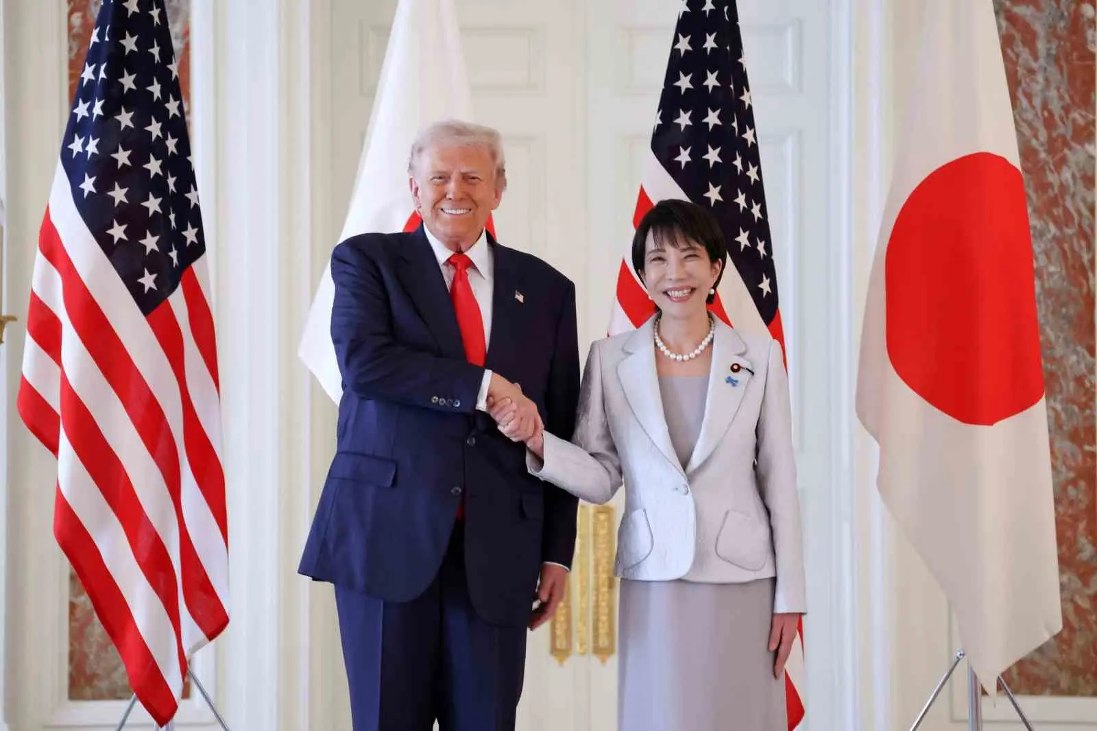 ABD Başkanı Donald Trump, 19 Mart’ta Japonya Başbakanı Sanae Takaichi’yi