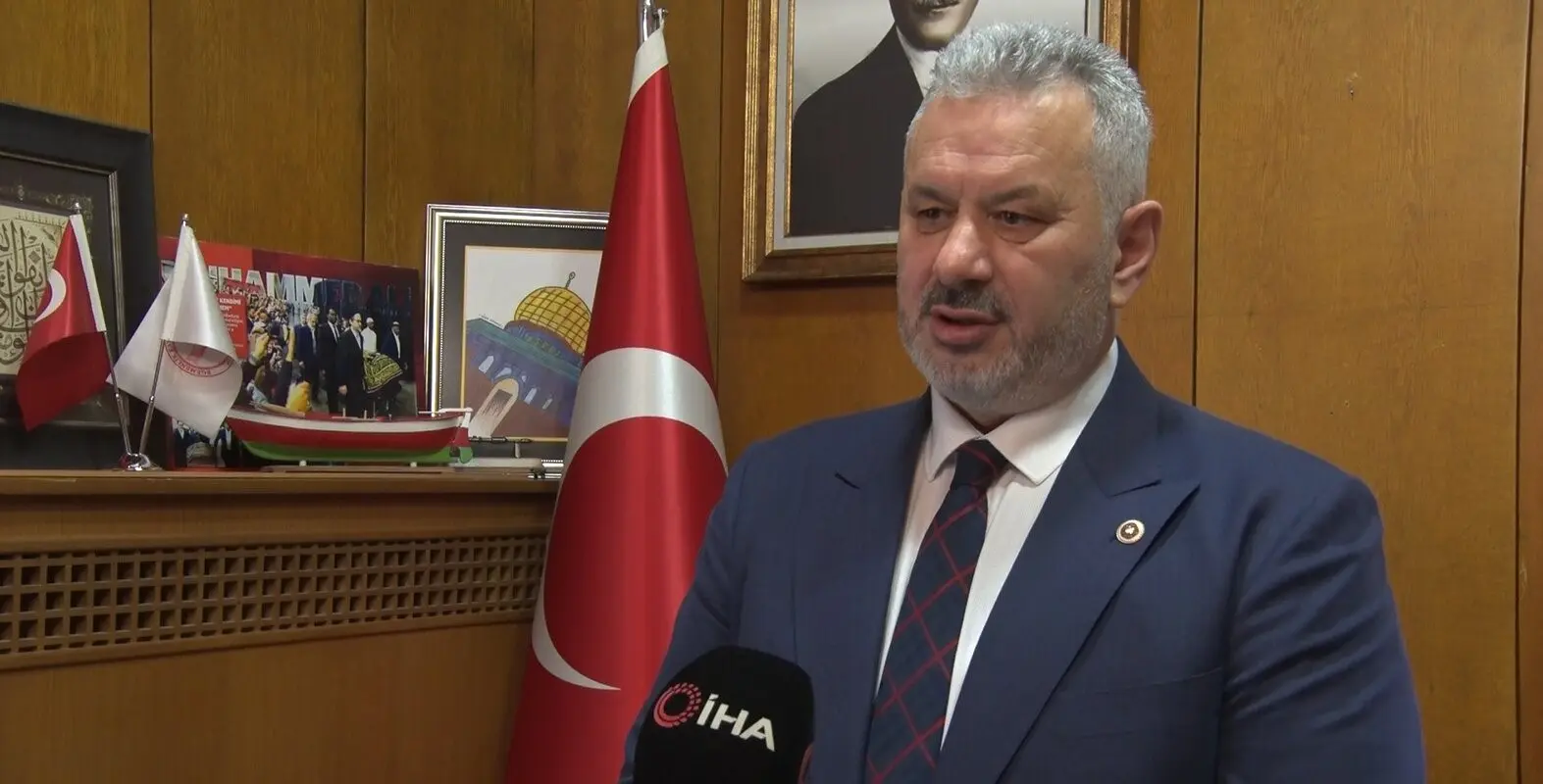 Türkiye-Filistin Parlamentolar Arası Dostluk Grubu Başkanı Hasan Turan, “Ülkemizde İsrail’in