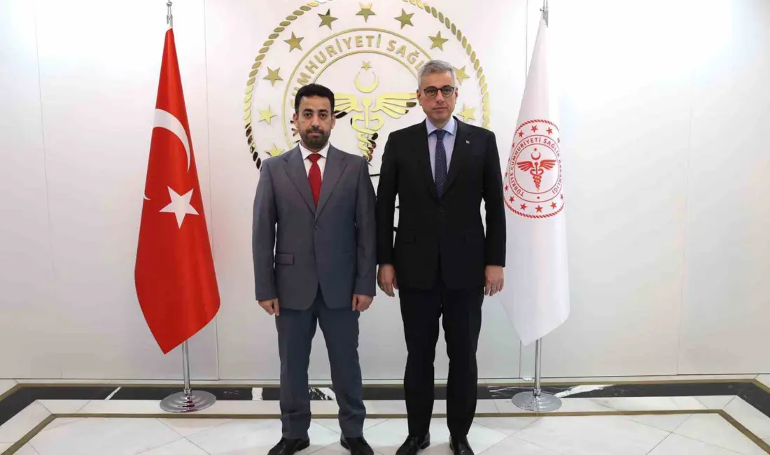 Suriye Sağlık Bakanı Musab Nizal el-Ali Sağlık Bakanı Kemal Memişoğlu’nu