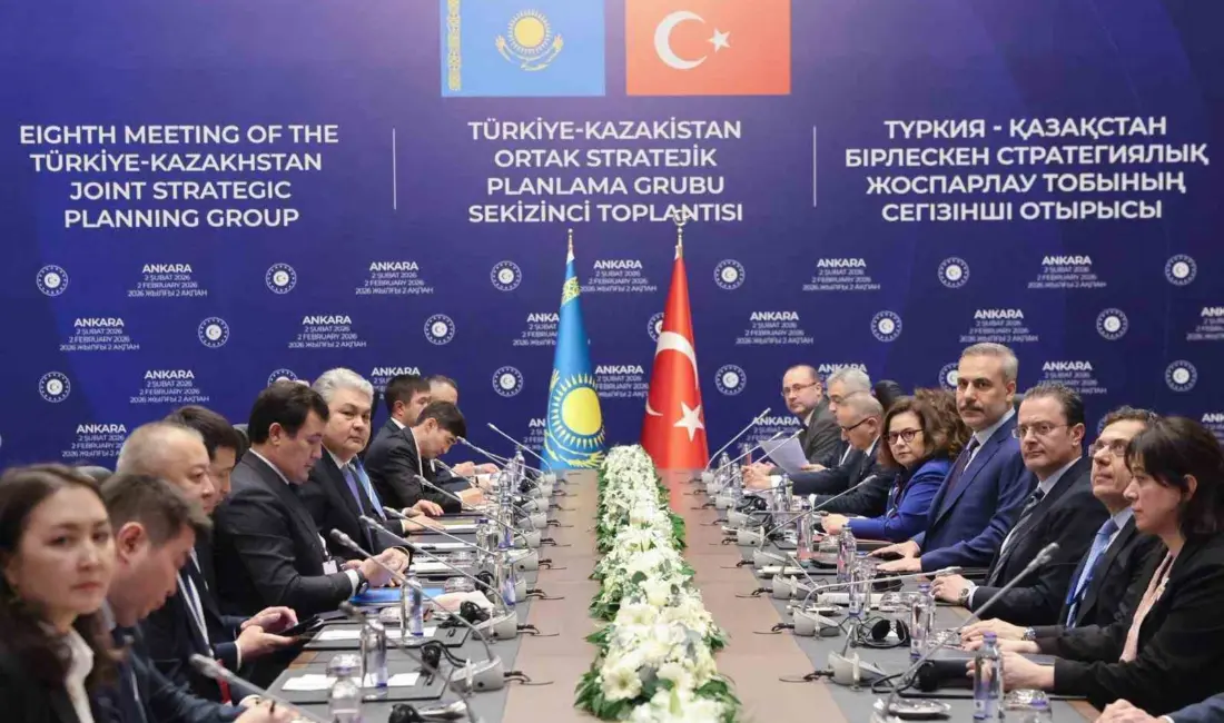 Dışişleri Bakanı Hakan Fidan ve Kazakistan Dışişleri Bakanı Yernek Koşrbaev’in