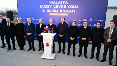 Ulaştırma ve Altyapı Bakanı Abdulkadir Uraloğlu, Türkiye’nin doğu-batı ve kuzey-güney