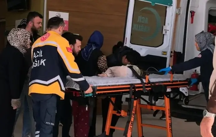 Bursa’nın İnegöl ilçesinde 2 katlı villanın merdivenlerinden düşen 1 yaşındaki