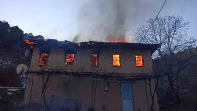 Bursa’nın Gürsu ilçesinde bir evde çıkan yangında 83 yaşındaki kadın