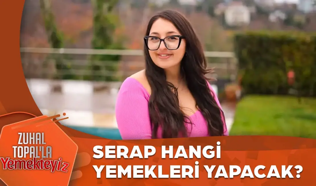 Ünlü sunucu Zuhal Topal’ın sunduğu Yemekteyiz programında yarışmacı Serap, yaşanan
