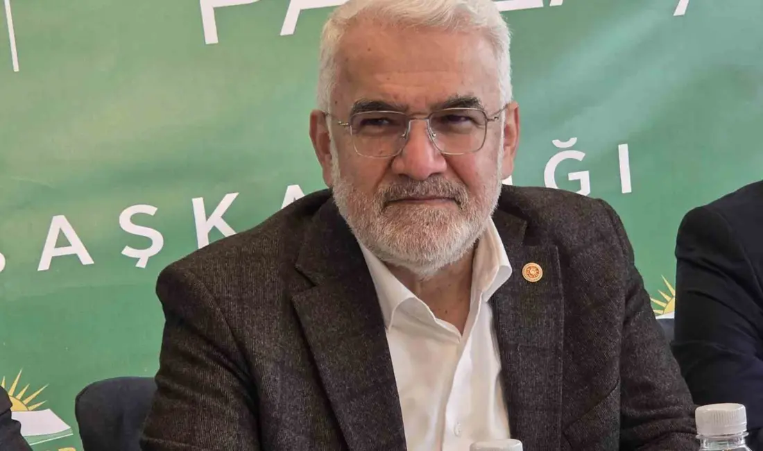 SAMSUN (İHA) – Hür Dava Partisi (HÜDA PAR) Genel Başkanı