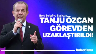 İçişleri Bakanlığı, Bolu Belediye Başkanı Tanju Özcan’ın “İcbar Suretiyle İrtikap”