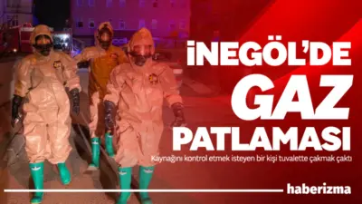 Bursa’nın İnegöl ilçesinde bazı mahallelerde apartman dairelerinden gelen gaz kokusu