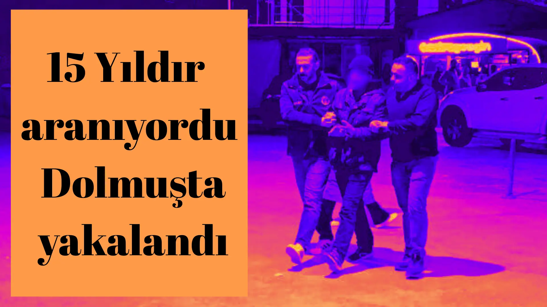 Bursa’nın İnegöl ilçesinde hakkında hırsızlık suçlarından kesinleşmiş 15 yıl hapis