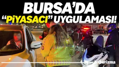 Bursa İl Emniyet Müdürlüğü ekipleri, yüksek sesle müzik yayını yapan,