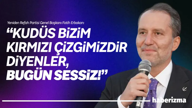 Yeniden Refah Partisi Genel Başkanı Fatih Erbakan, Tekirdağ’daki iftar programında