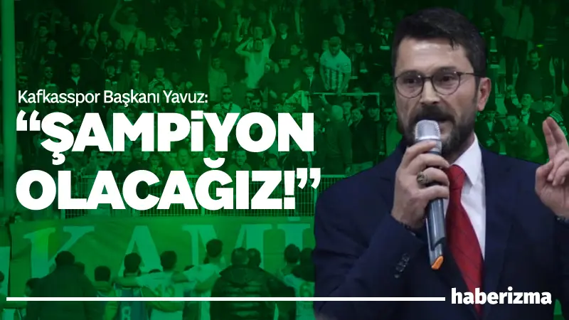 Kafkasspor’da 16 maç sonra yaşanan İnkilapspor yenilgisine rağmen şampiyonluk kararlılığı