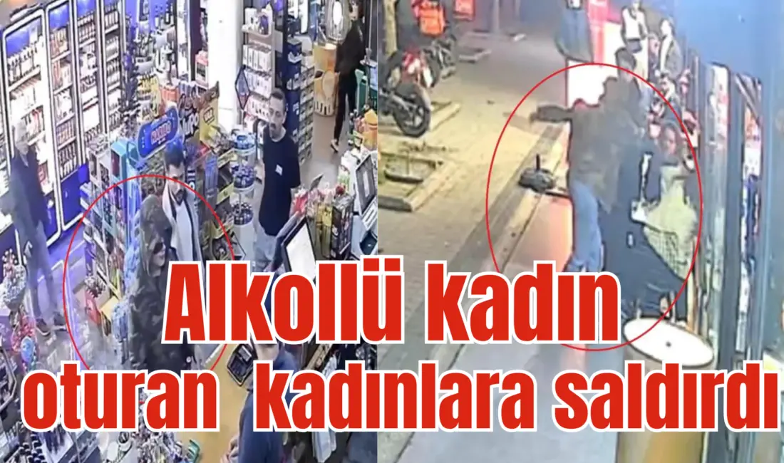 Bursa’nın Nilüfer ilçesinde kaldırımda giden motosiklet sürücüsü bir kadın, dengesini