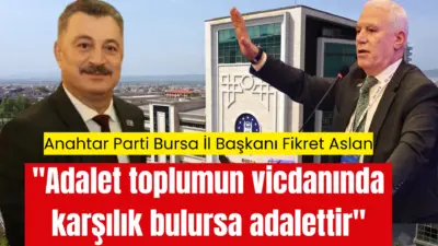 Bursa Büyükşehir Belediye Başkanı Mustafa Bozbey’in gözaltına alınması üzerine bir
