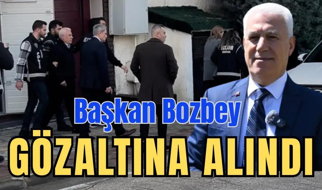 Bursa Büyükşehir Belediye Başkanı Mustafa Bozbey’in de aralarında bulunduğu 55