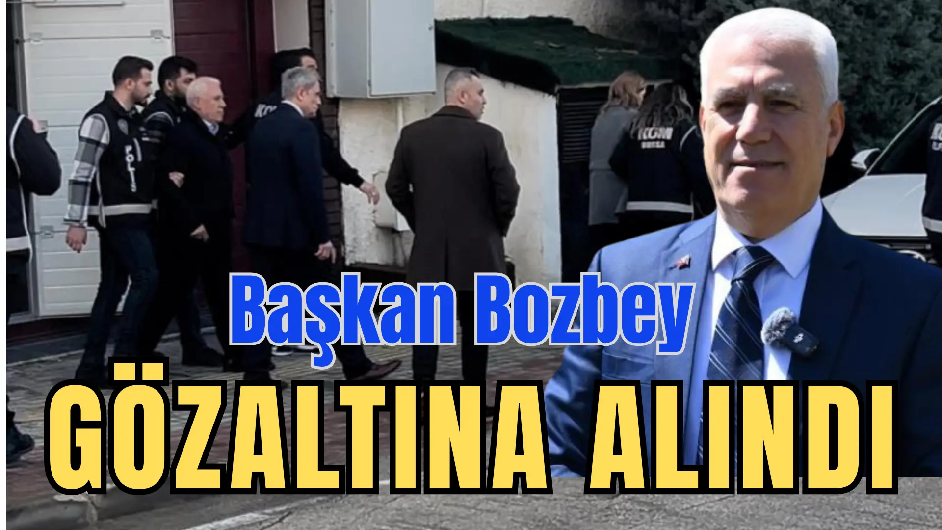 Bursa Büyükşehir Belediye Başkanı Mustafa Bozbey’in de aralarında bulunduğu 55