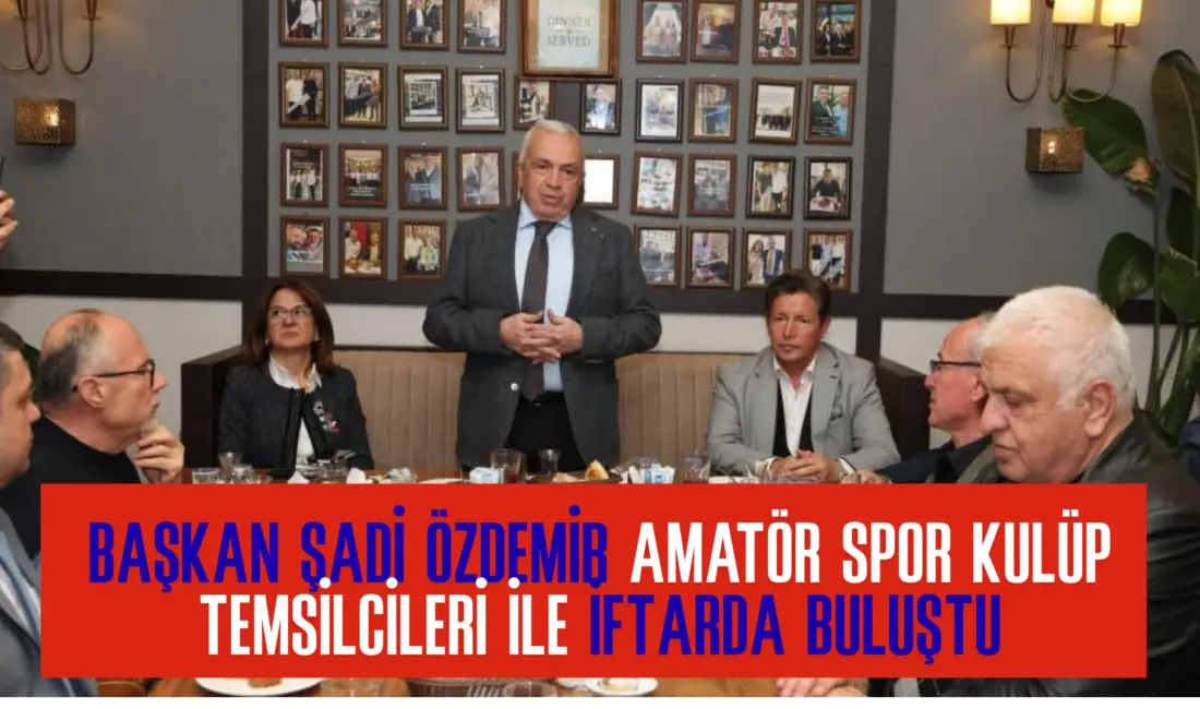 Nilüfer’deki amatör spor kulüp temsilcileriyle bir araya gelen Nilüfer Belediye