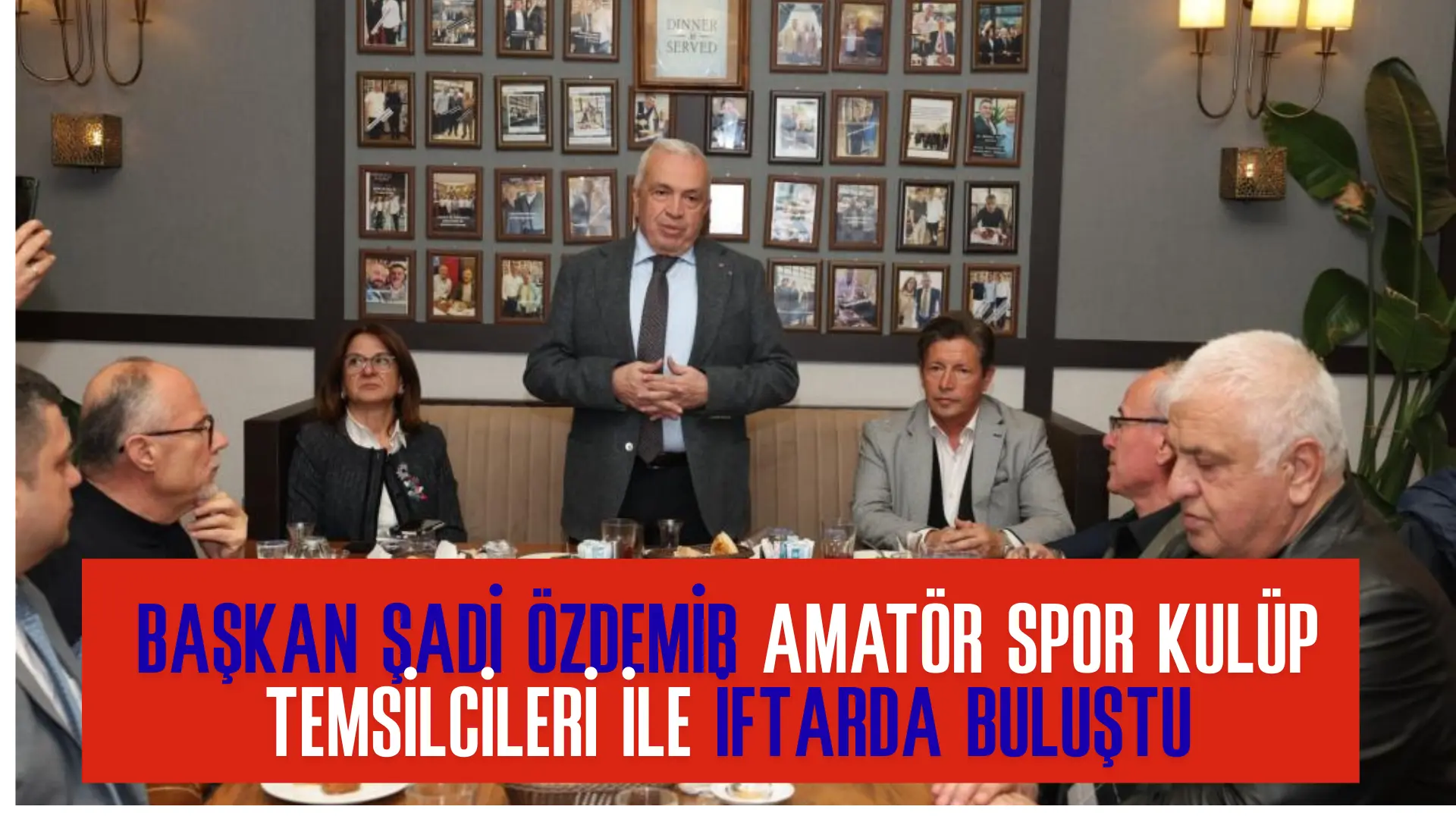 Nilüfer’deki amatör spor kulüp temsilcileriyle bir araya gelen Nilüfer Belediye