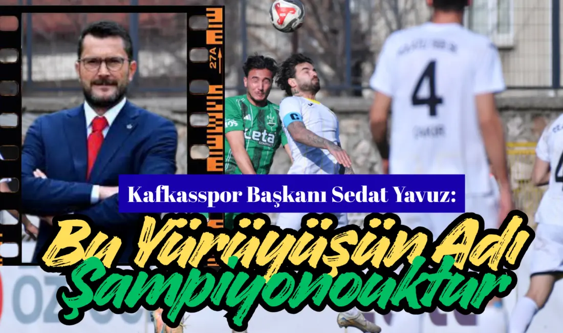 Kafkasspor başkanı Sedat Yavuz 0-0 biten Polatlı 1926 maçı sonrasında