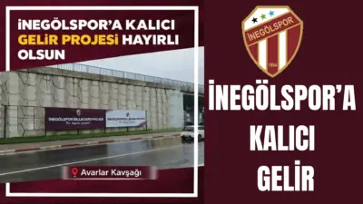Sultan Su İnegölspor Başkanı Kani Ademoğlu, İnegölspor’a kalıcı gelir sağlayacak