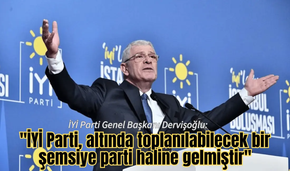 İYİ Parti Genel Başkanı Müsavat Dervişoğlu, “2023 seçimlerinden sonra İYİ