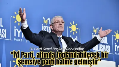 İYİ Parti Genel Başkanı Müsavat Dervişoğlu, “2023 seçimlerinden sonra İYİ