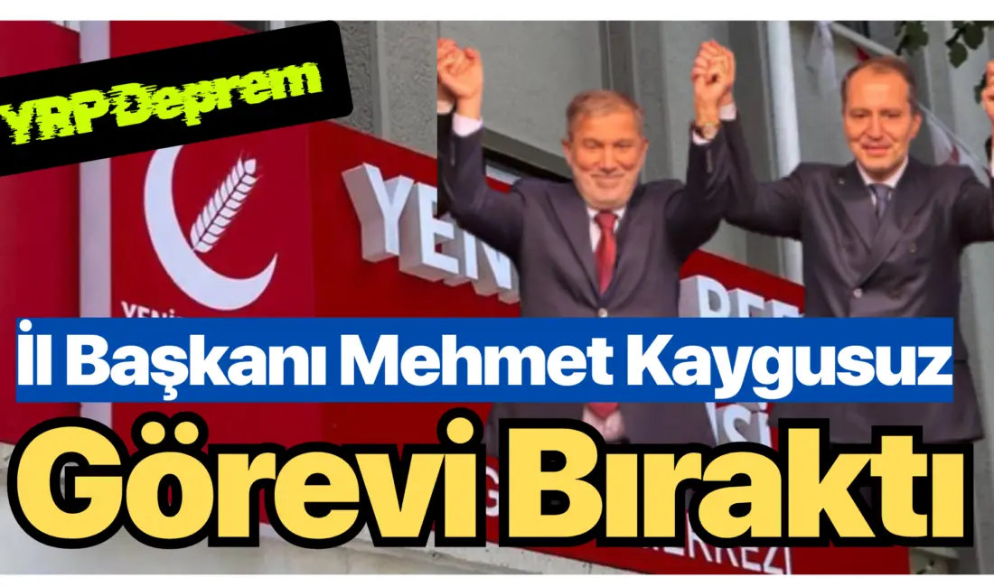 İl Başkanı Mehmet Kaygusuz’un görevini bırakması, Bursa siyasetinde uzun süredir