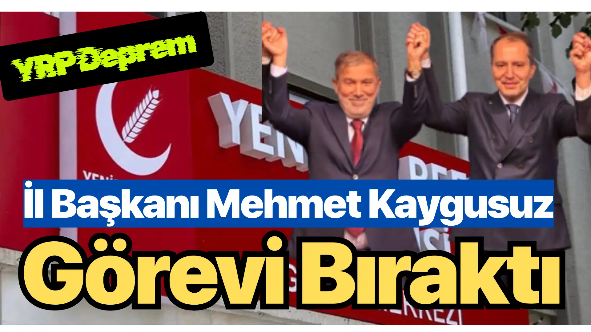 İl Başkanı Mehmet Kaygusuz’un görevini bırakması, Bursa siyasetinde uzun süredir