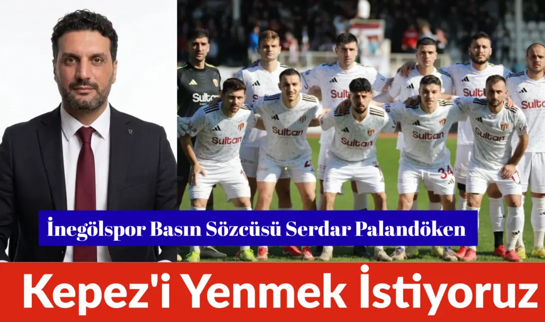 PALANDÖKEN “PLAYOF İDEAMIZ İÇİN KEPEZ’İ YENMEK İSTİYORUZ Playof şansını devam